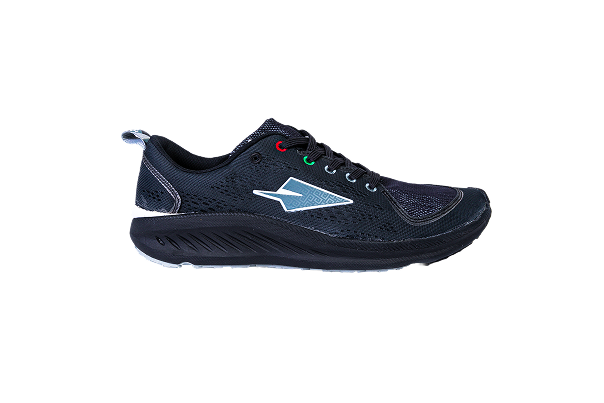 Iten Men SMli-O Black Sole Men’s Walking Sneakers
