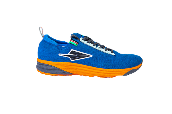 Lapatet Superb Starling Orange Sole Men's Black Walking Shoes