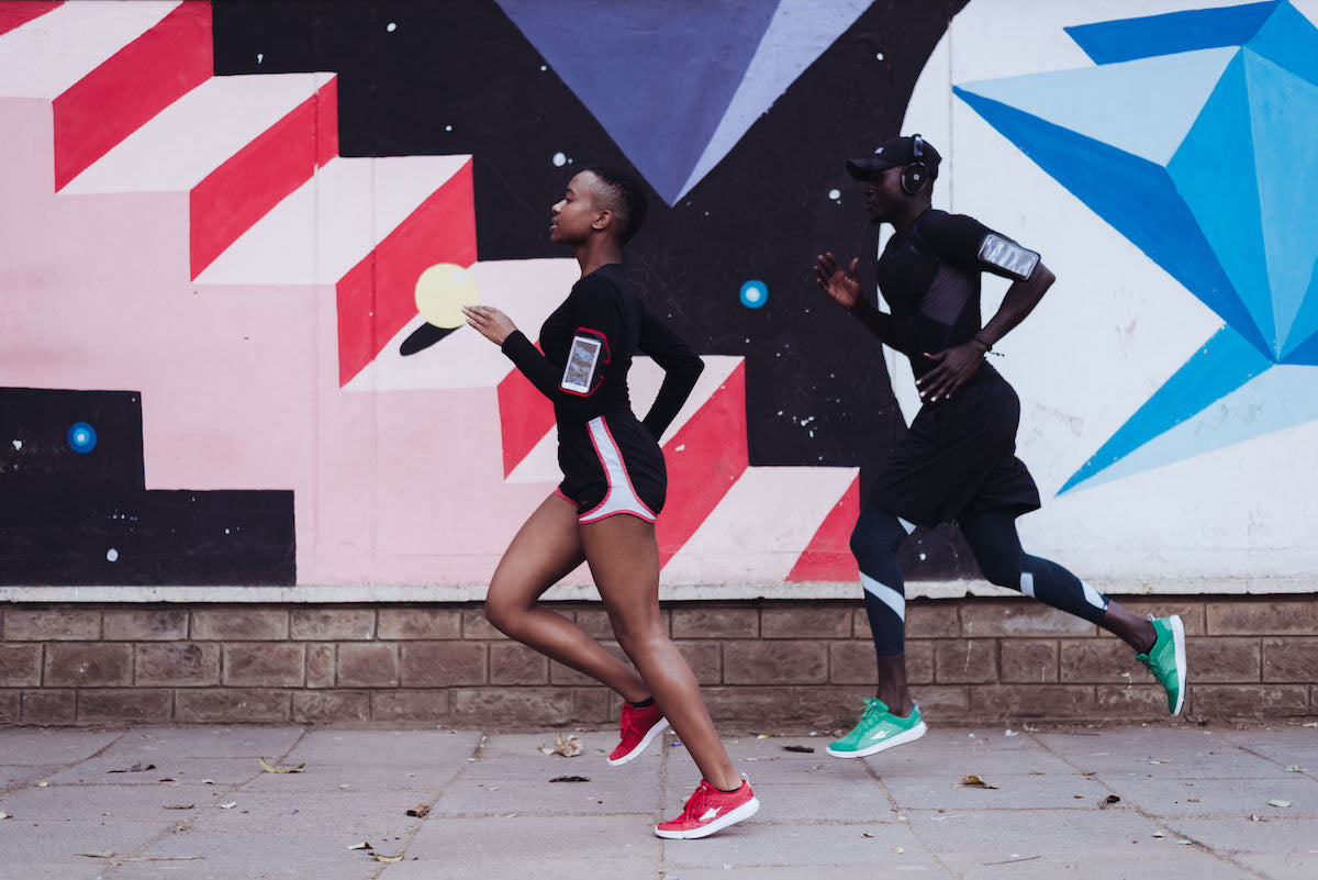 Run with a friend