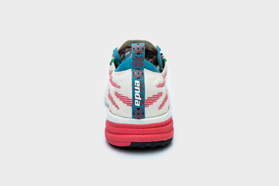 Enda Lapatet Flamingo White Pink Sole Kenyan Daily Trainer
